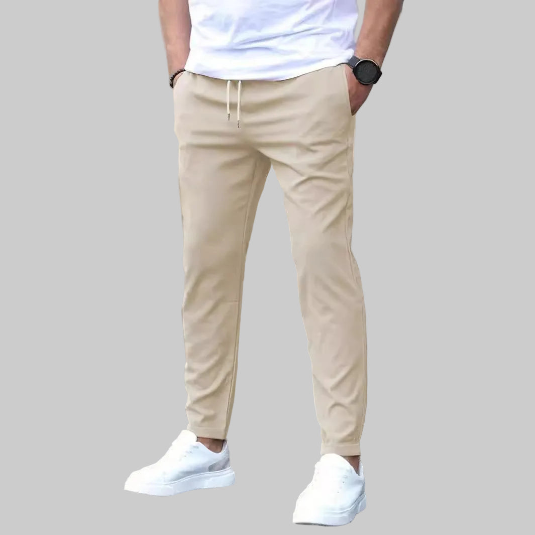 Men's Casual Slim Fit Pants - Stretch, comfortable & stylish