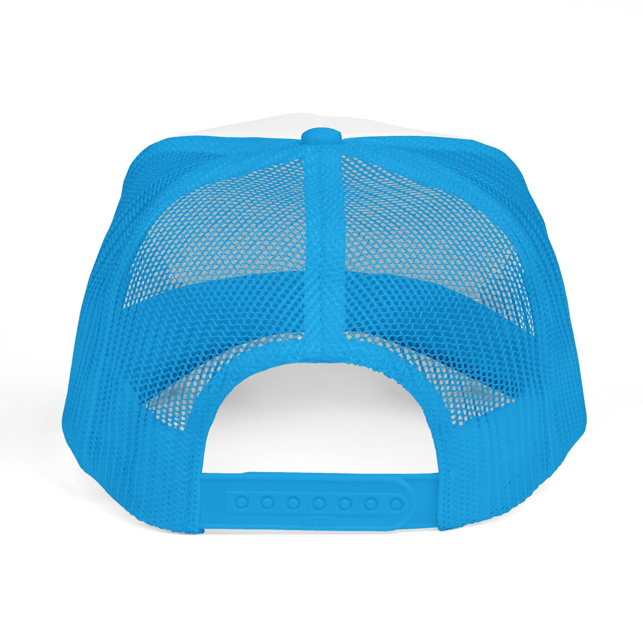 Wolf Collection Trucker Cap - Blue Neon Wolf Mesh Hat