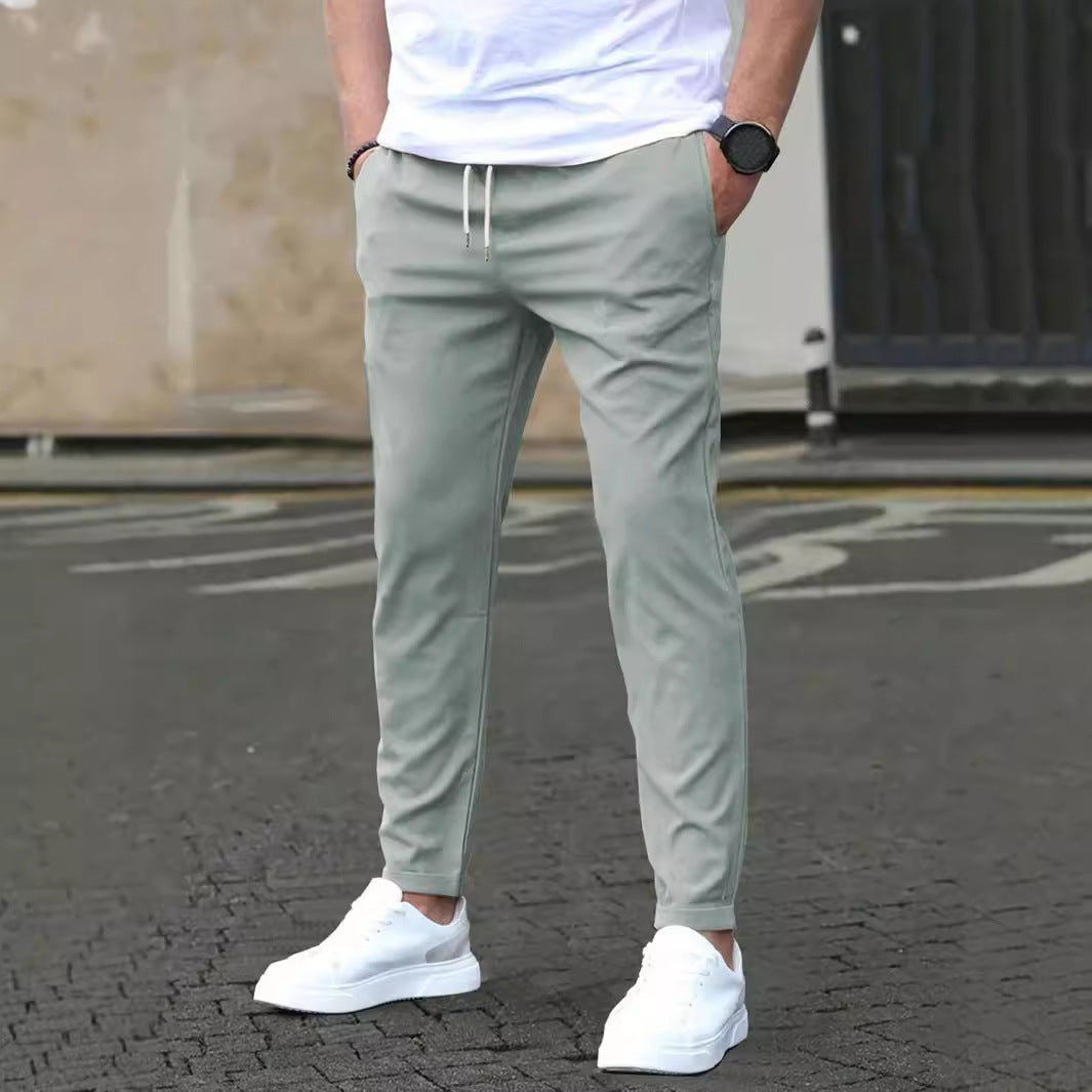 Men's Casual Slim Fit Pants - Stretch, comfortable & stylish