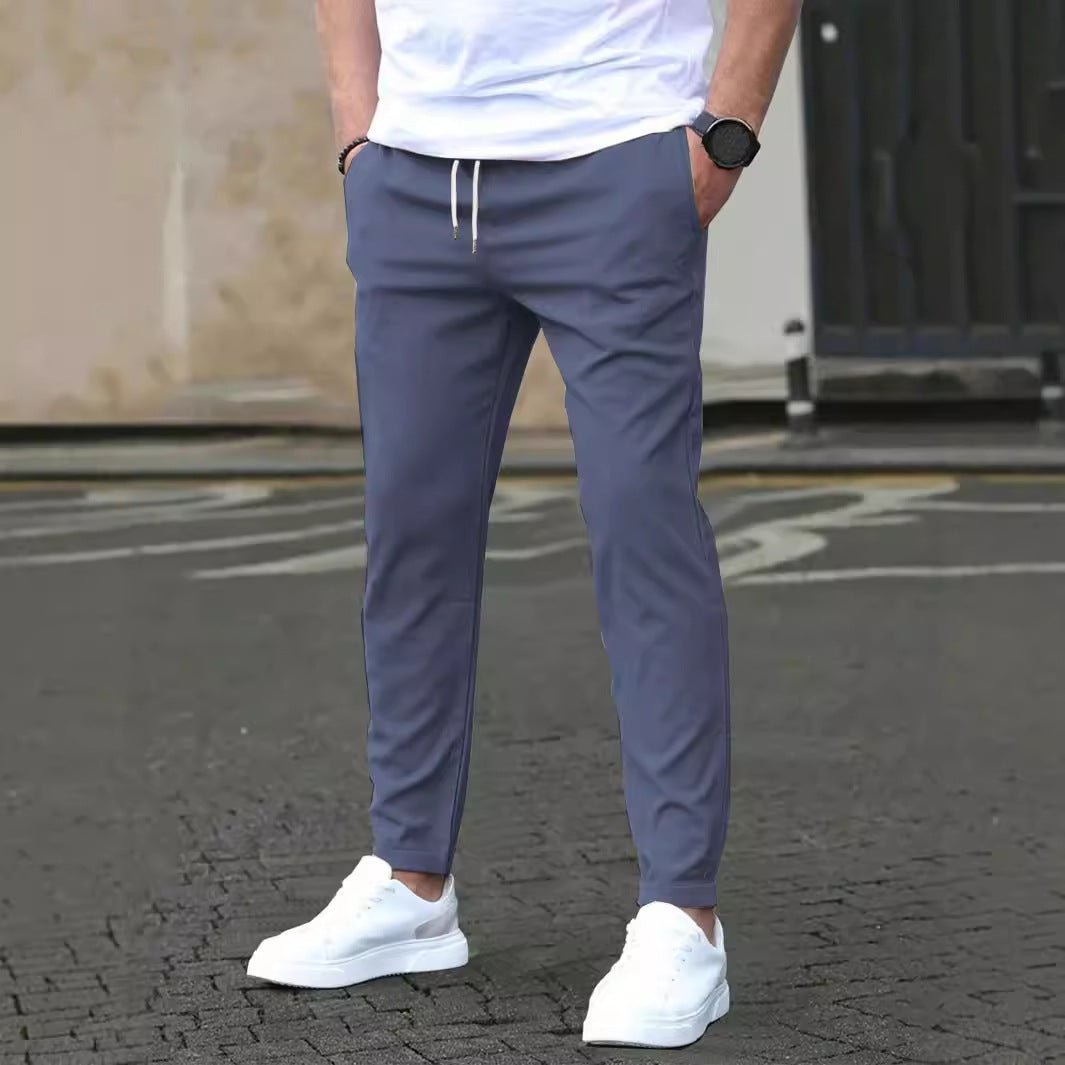 Men's Casual Slim Fit Pants - Stretch, comfortable & stylish